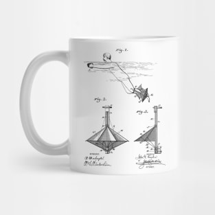 Swimming Apparatus Vintage Patent Hand Drawing Mug